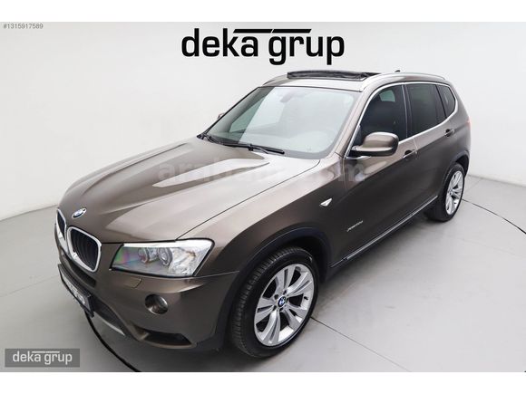 2013 BMW X3 20d xDrive Exclusive Cam Tavan