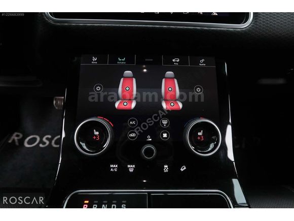 ROSCAR'DAN 2020 RR. VELAR R-DYNAMİC S ISITMA/SOĞUTMA 72.000KM