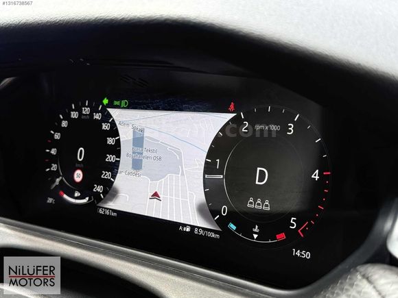 2021 BOYASIZ RANGE ROVER VELAR S D204 HP -BAYİ- AİR - 62.ooo KM