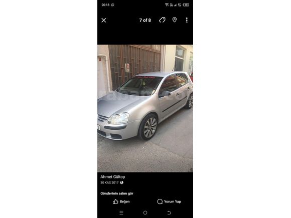 Sahibinden Volkswagen Golf 1.6 FSi Midline 2007 Model
