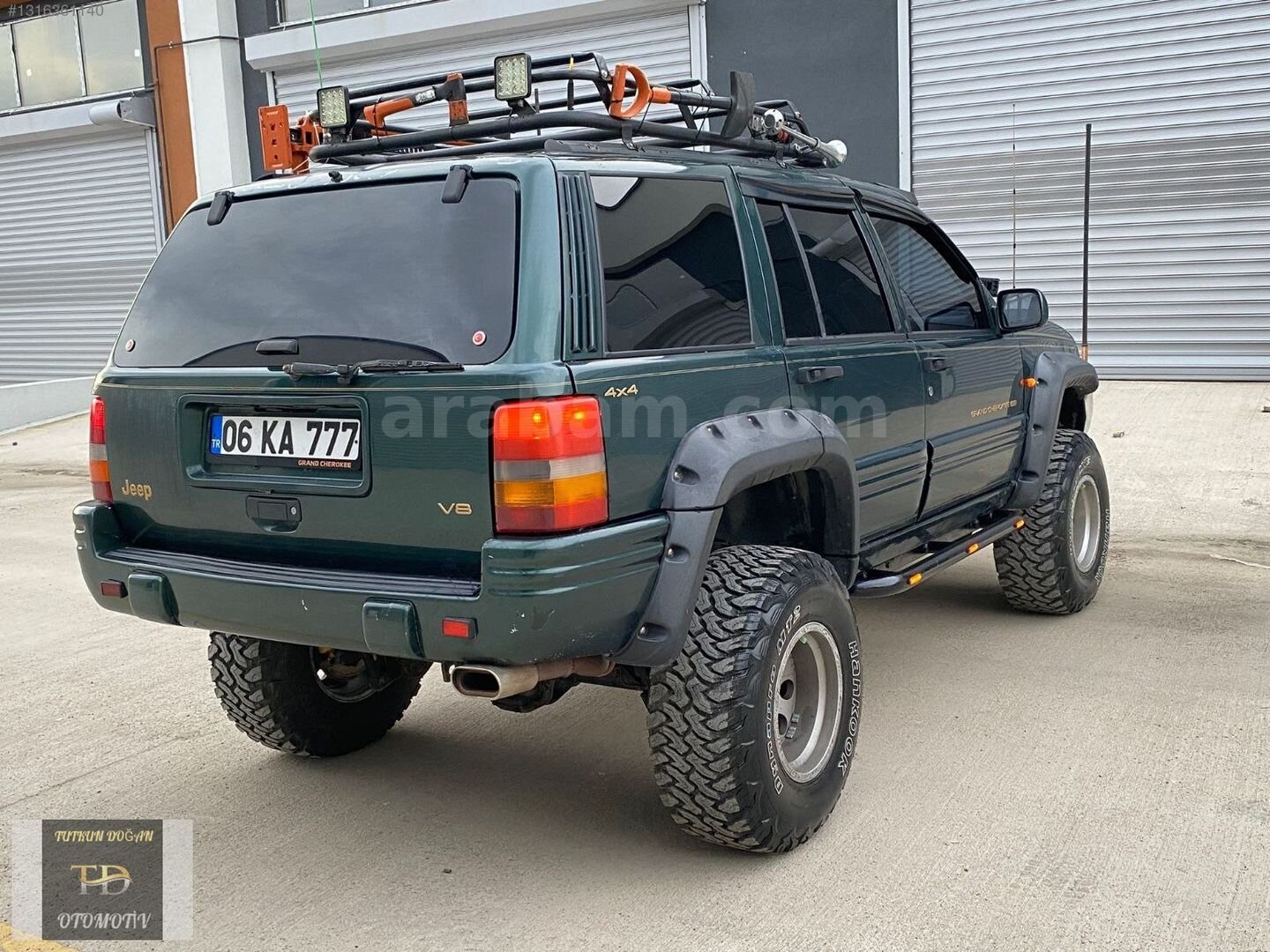 Galeriden Jeep Grand Cherokee 5.2 Limited 1997 Model Karabük 257.000 km Yeşil 2