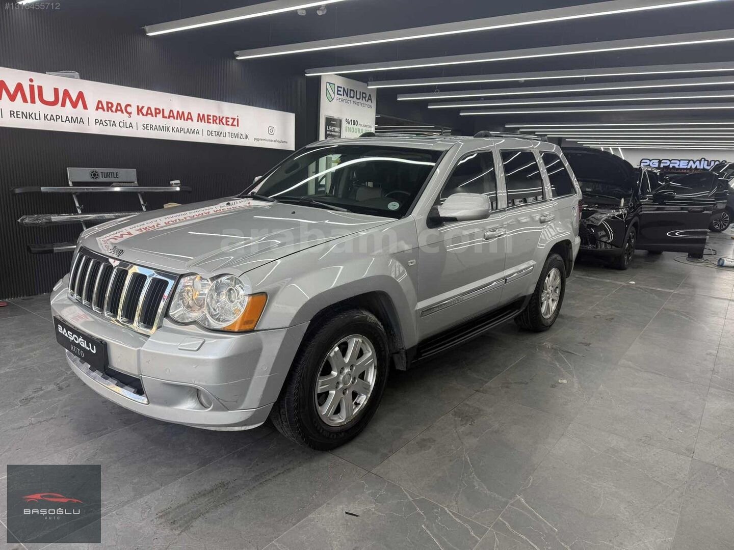 Galeriden Jeep Grand Cherokee 3.0 CRD Limited 2008 Model İstanbul 155.000 km Gri 2