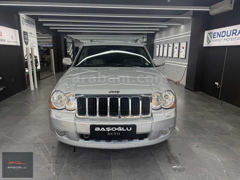 Galeriden Jeep Grand Cherokee 3.0 CRD Limited 2008 Model İstanbul 155.000 km Gri