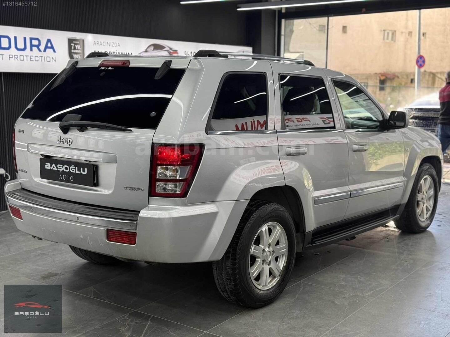 Galeriden Jeep Grand Cherokee 3.0 CRD Limited 2008 Model İstanbul 155.000 km Gri 4