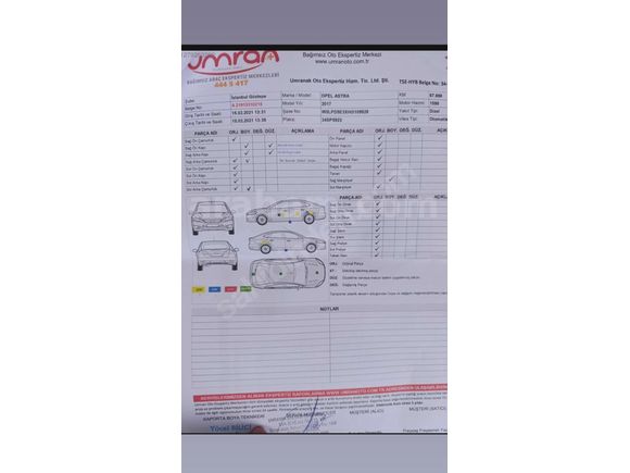 Sahibinden Opel Astra 1.6 CDTI Elite 2017 Model