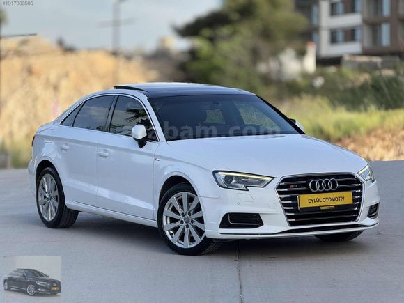 ÖZEL PLAKA SERVİS BAKIMLI HATASIZ BOYASIZ CAM TAVANLI AUDİ A3