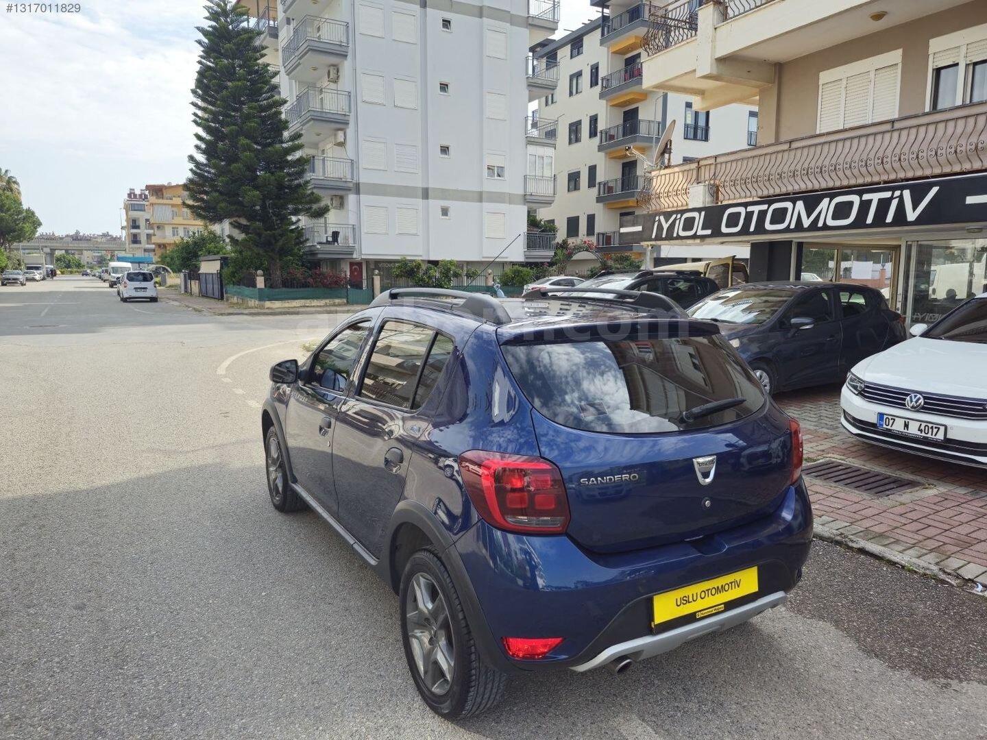 Galeriden Dacia Sandero 1.5 dCi Stepway 2017 Model Antalya 152.000 km Mavi 5
