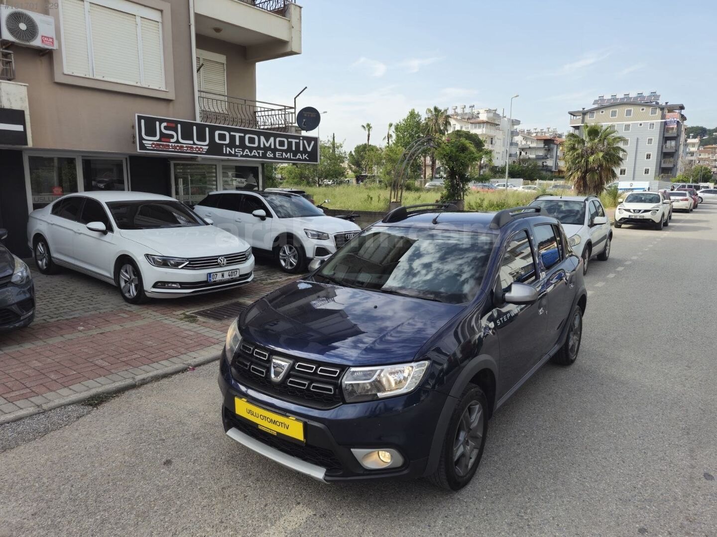 Galeriden Dacia Sandero 1.5 dCi Stepway 2017 Model Antalya 152.000 km Mavi 2