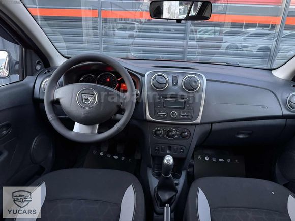 YUCARS'DAN 2016 MODEL SANDERO 1.5DCI STEPWAY EASY-R DÜŞÜK KM