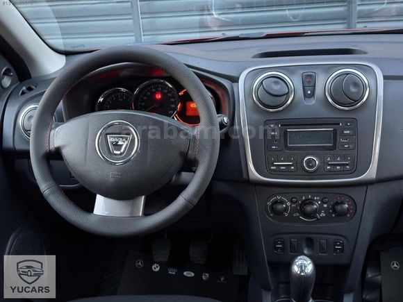 YUCARS'DAN 2016 MODEL SANDERO 1.5DCI STEPWAY EASY-R DÜŞÜK KM