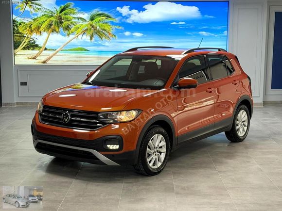 FIRSAT_SADECE 47.000 KM_ÖZEL RENK_2023 VW T-CROSS OTOMATİK VİTES