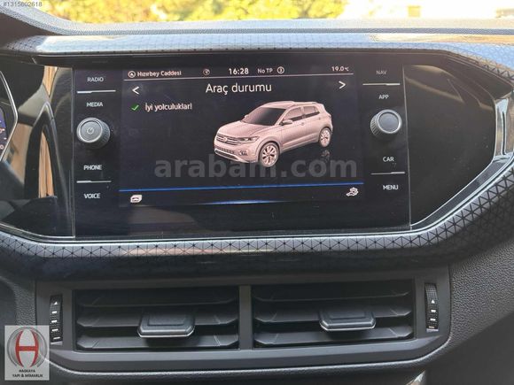 2022 T CROSS STYLE EXTRA DOLU SERVİS BAKIMLI