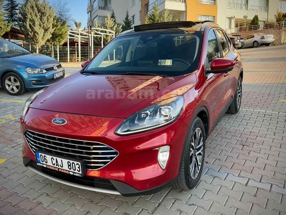 Sahibinden Ford Kuga 1.5 EcoBlue Titanium 2020 Model  78.000 km Kırmızı