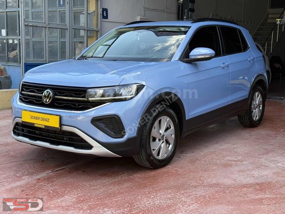2025 VW T-CROSS 1.0 TSI LİFE OTOMATİK HATASIZ SERVİS GARANTİLİ