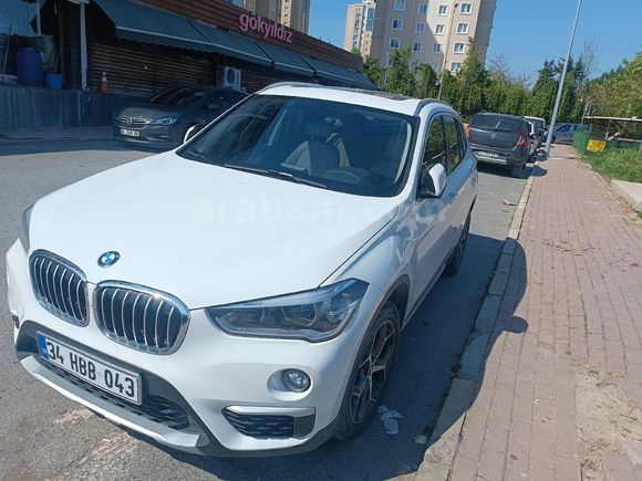 Sahibinden BMW X1 16d sDrive 2018 Model   km Beyaz
