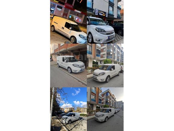 Sahibinden Fiat Doblo Cargo 1.6 Multijet Maxi 2018 Model  170.000 km Beyaz