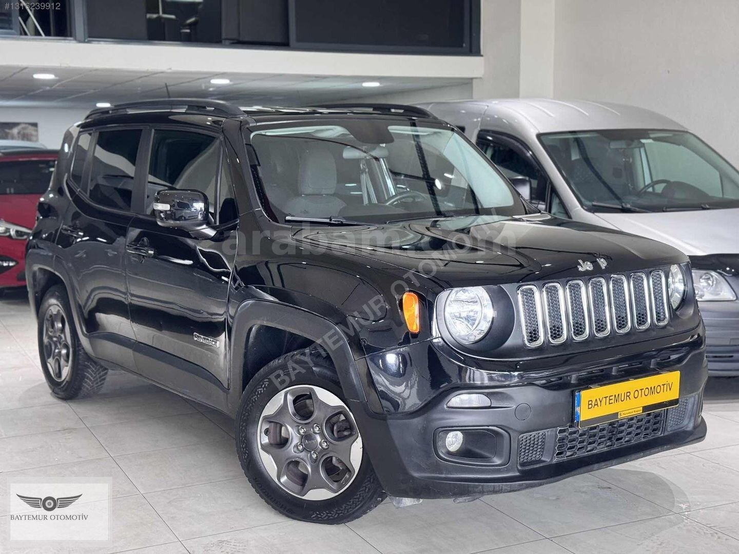 Galeriden Jeep Renegade 1.6 MultiJet Longitude 2016 Model İstanbul 210.000 km Siyah 5
