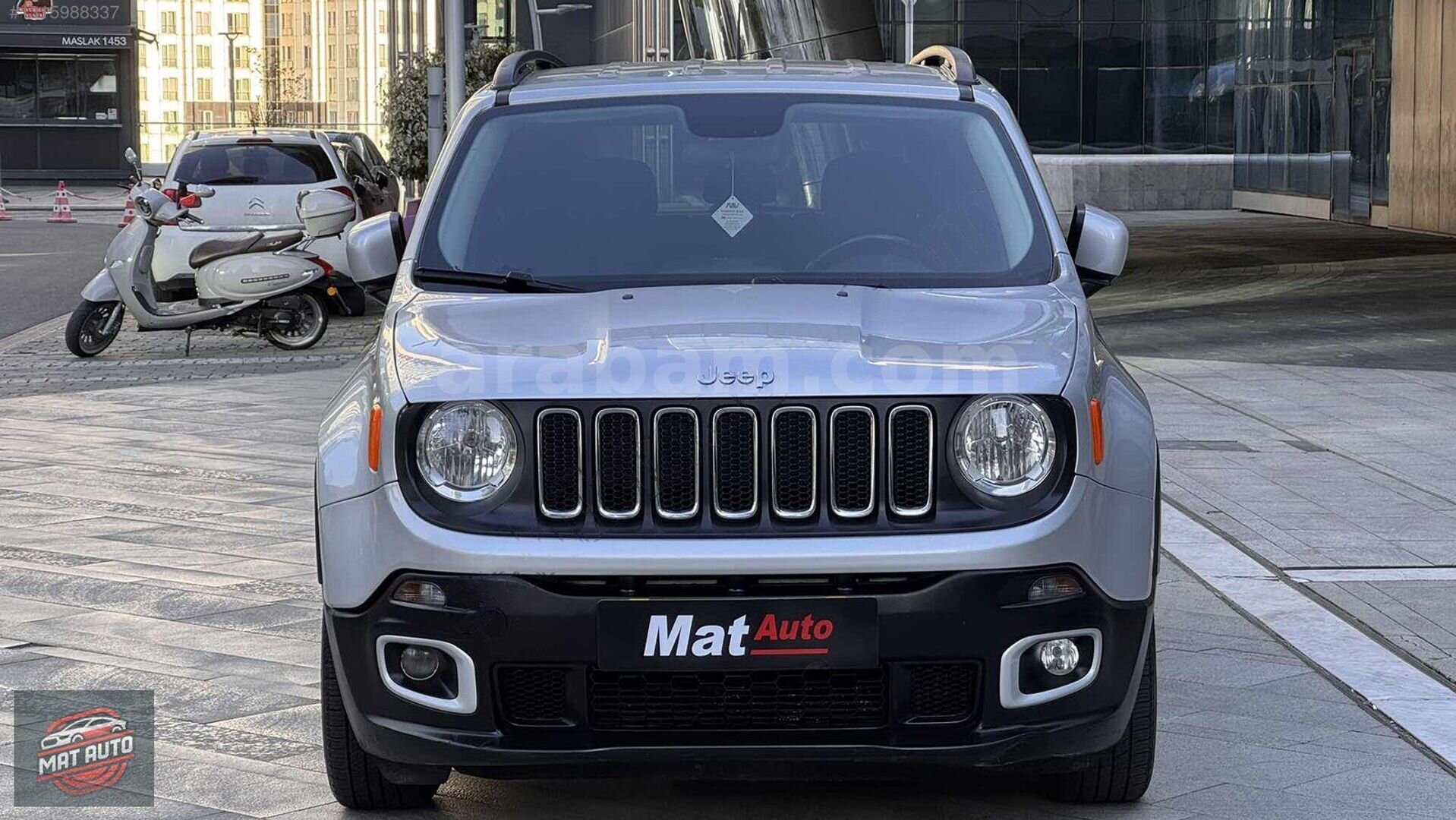 Galeriden Jeep Renegade 1.4 MultiAir Limited 2015 Model İstanbul 105.000 km Gri 2