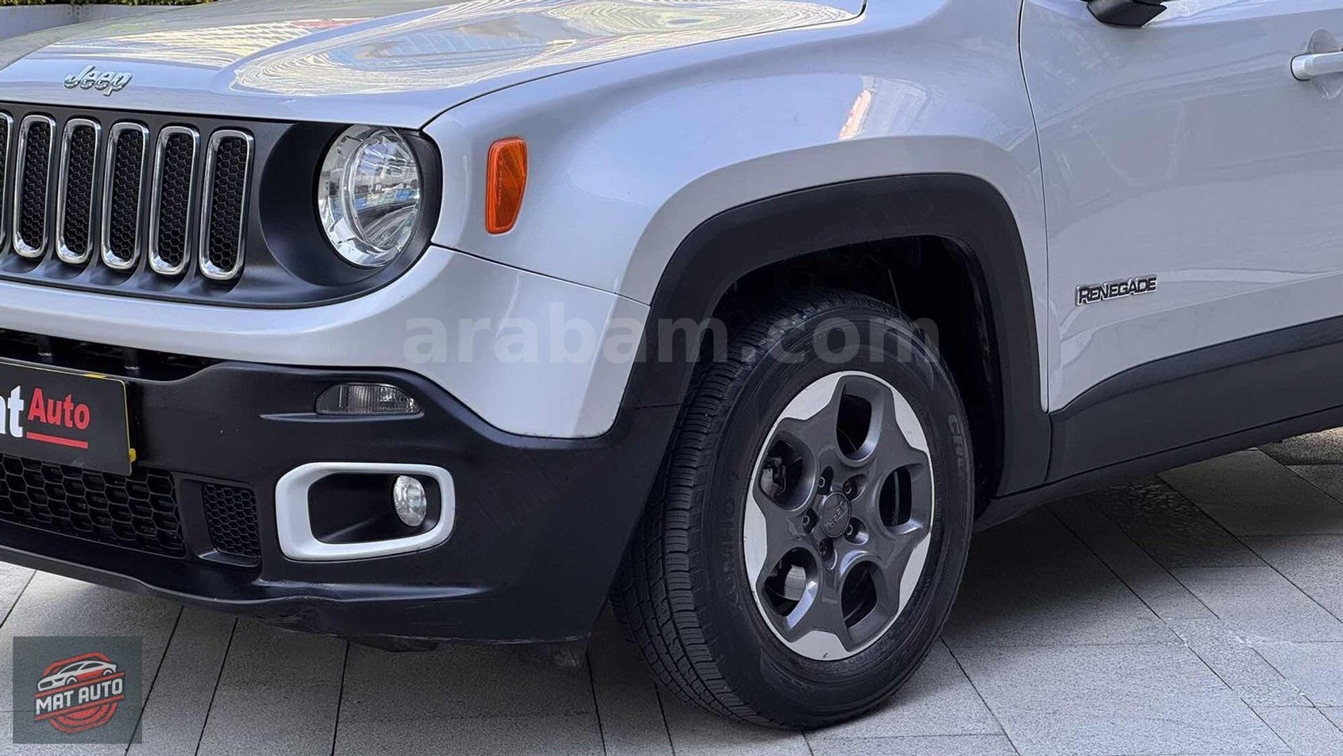 Galeriden Jeep Renegade 1.4 MultiAir Limited 2015 Model İstanbul 105.000 km Gri 5