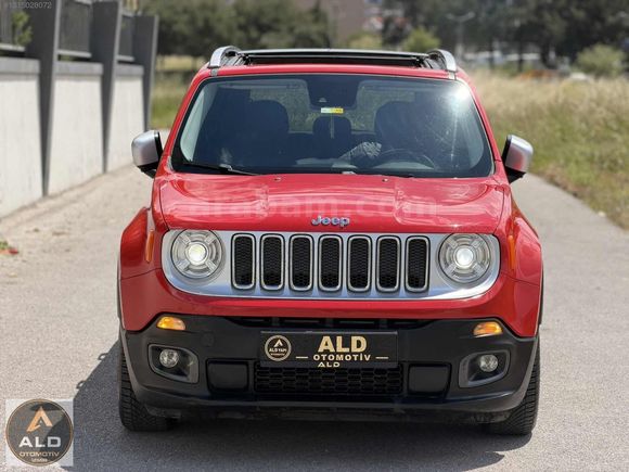 2015 JEEP RENEGADE 1.6 DİZEL 4.2 LİMİTED KIRMIZI CAM TAVAN FULL