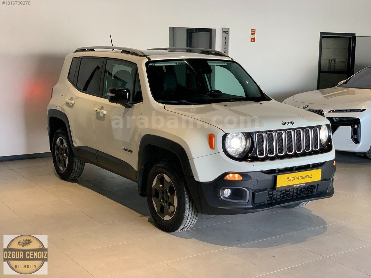 Galeriden Jeep Renegade 1.4 MultiAir Limited 2015 Model Bursa 234.000 km Beyaz 2