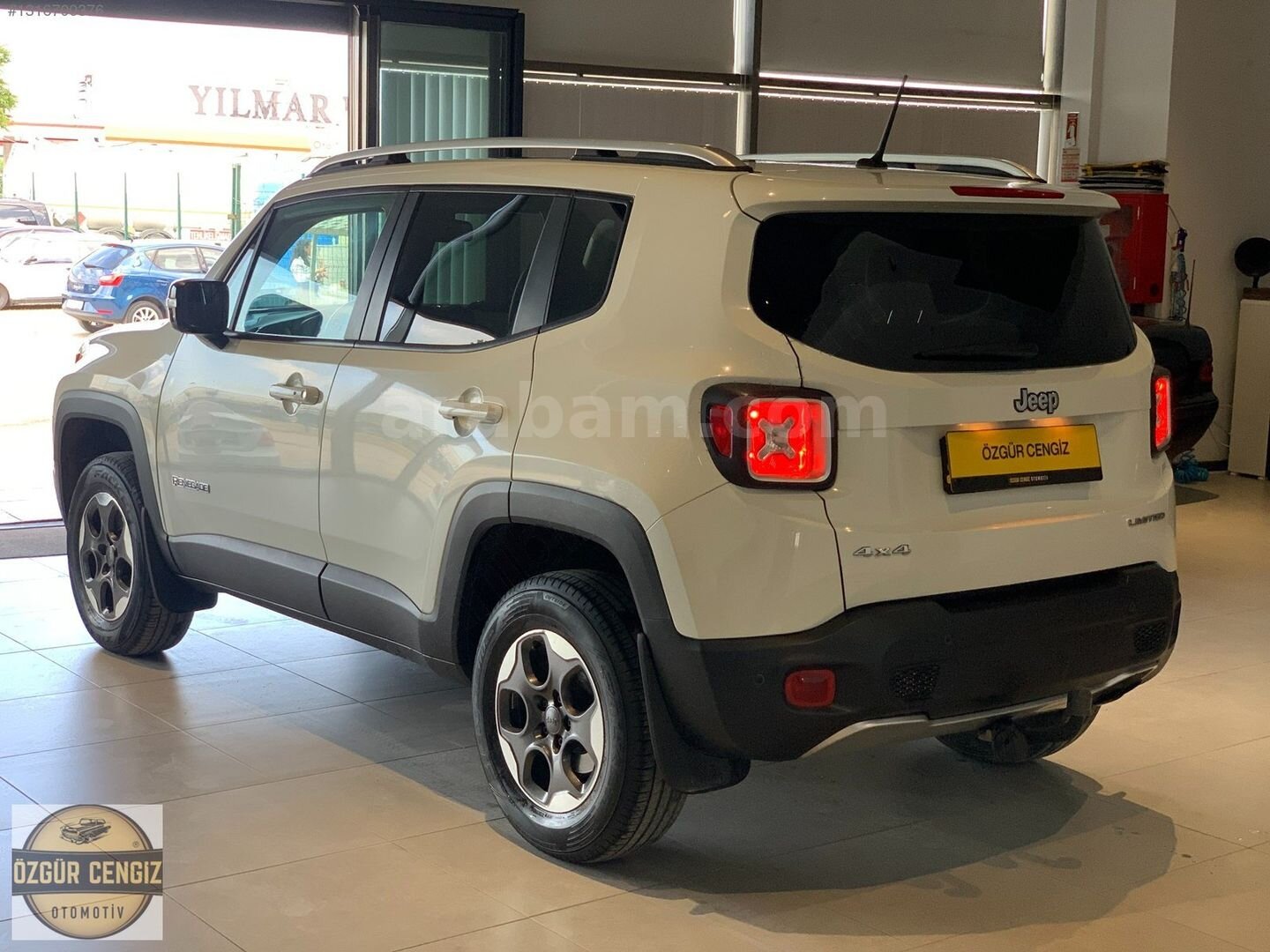 Galeriden Jeep Renegade 1.4 MultiAir Limited 2015 Model Bursa 234.000 km Beyaz 6