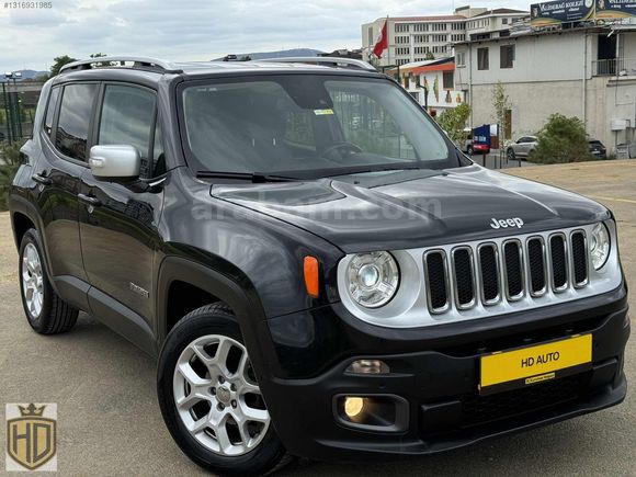 HD AUTO'DAN 2017 MODEL 98.250 KM BAKIMLI JEEP RENEGADE LİMİTED