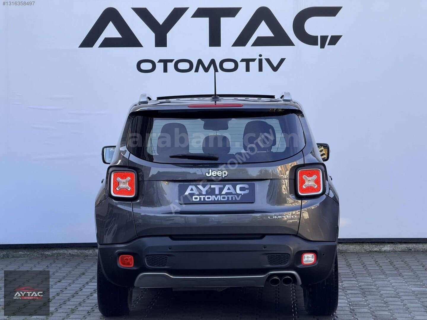 Galeriden Jeep Renegade 1.6 MultiJet Limited 2017 Model Zonguldak 143.000 km Gri 6