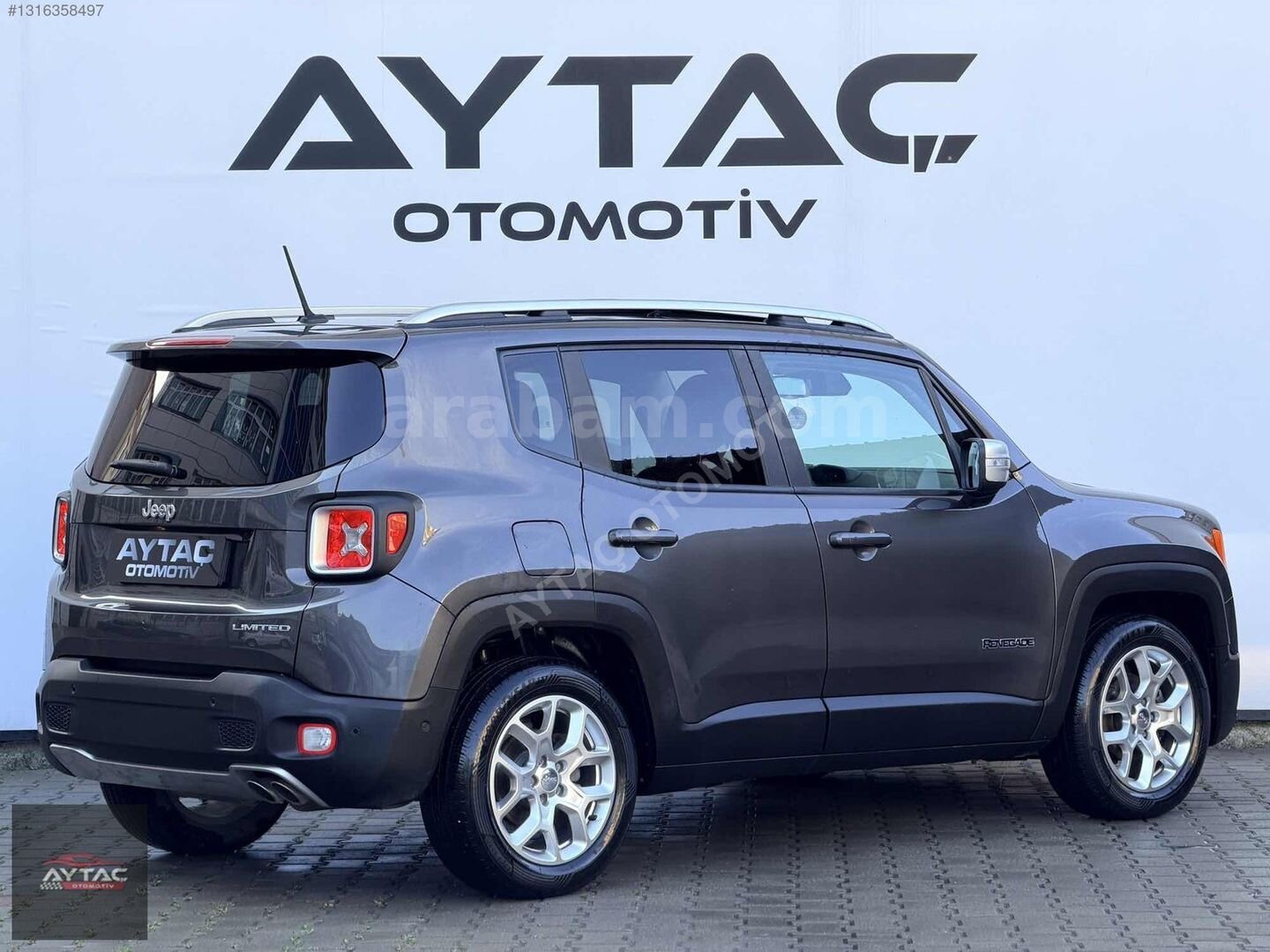 Galeriden Jeep Renegade 1.6 MultiJet Limited 2017 Model Zonguldak 143.000 km Gri 5