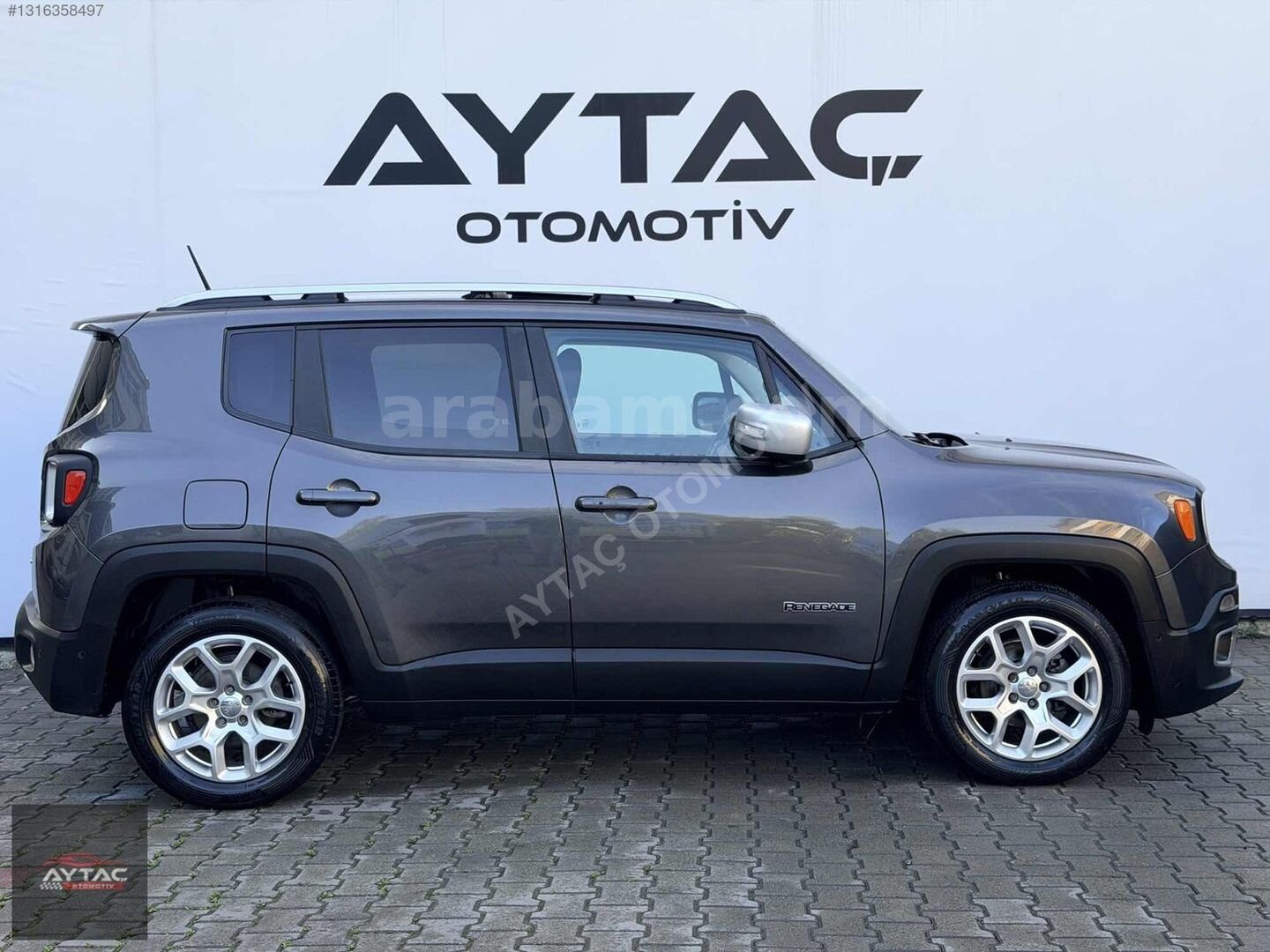 Galeriden Jeep Renegade 1.6 MultiJet Limited 2017 Model Zonguldak 143.000 km Gri 3