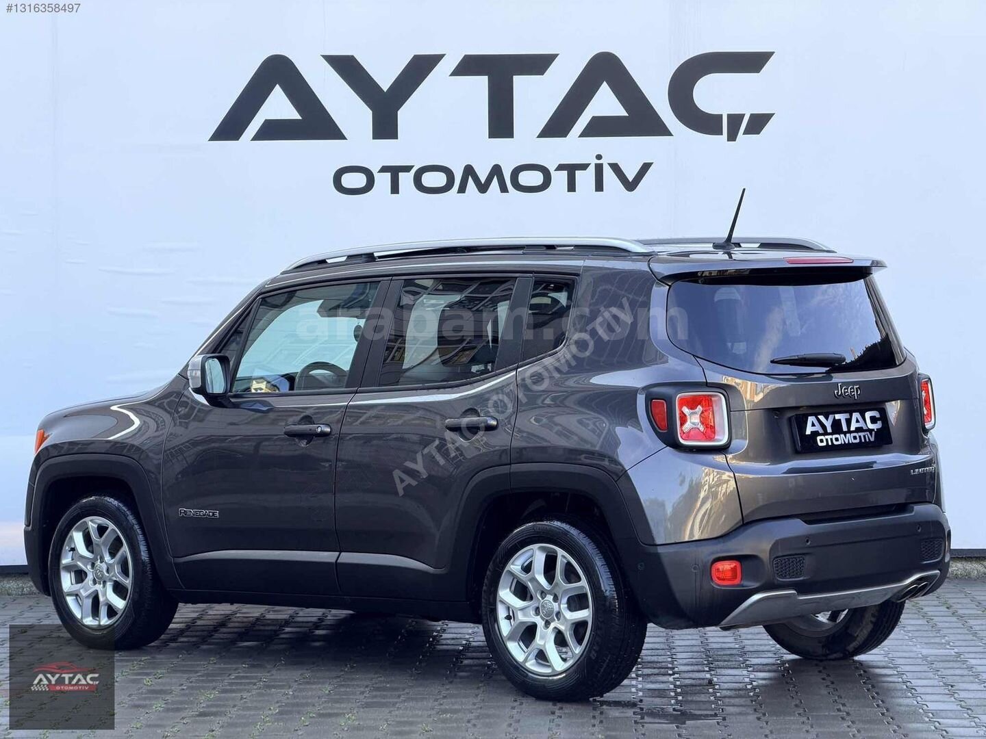 Galeriden Jeep Renegade 1.6 MultiJet Limited 2017 Model Zonguldak 143.000 km Gri 4