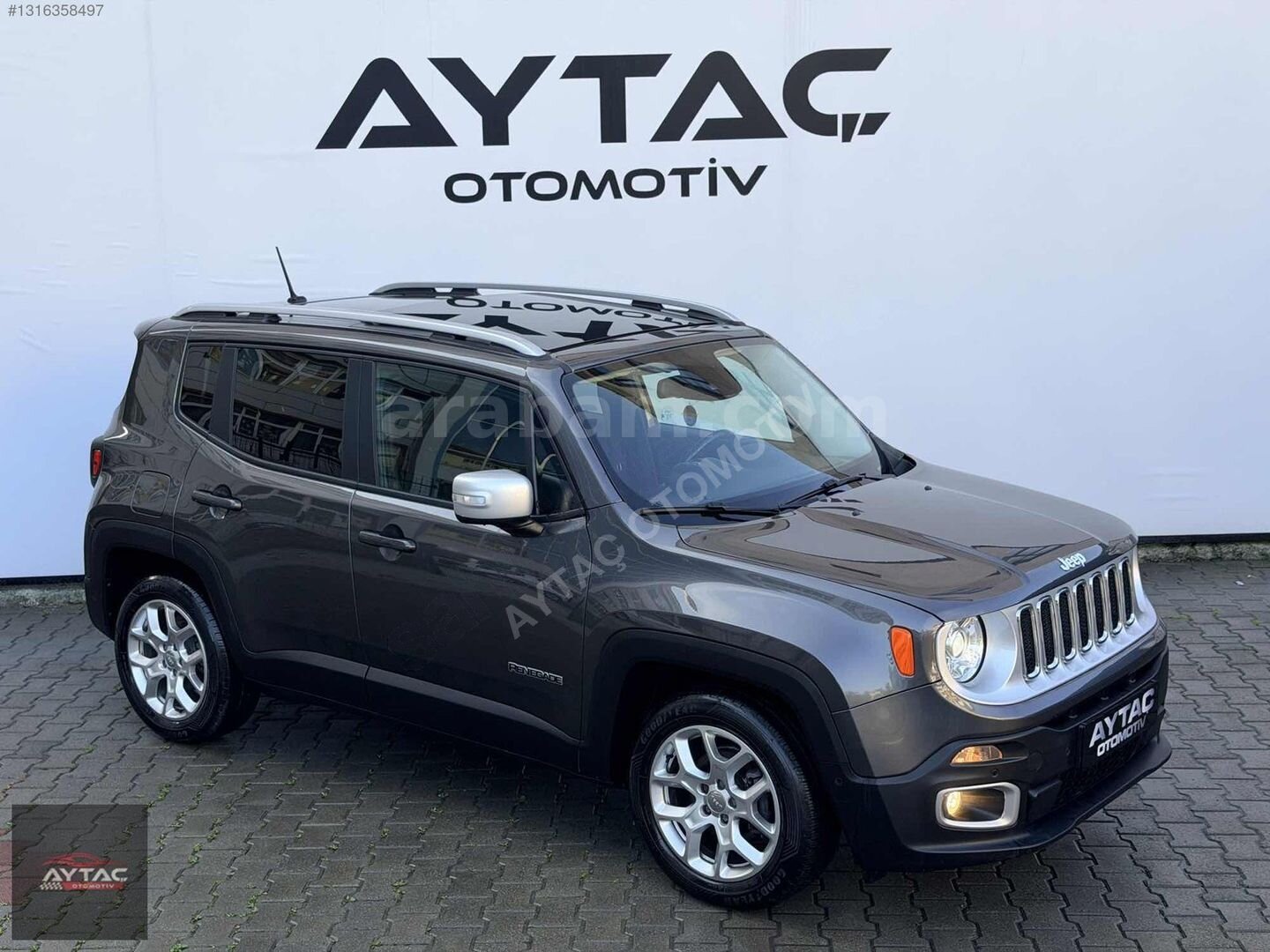 Galeriden Jeep Renegade 1.6 MultiJet Limited 2017 Model Zonguldak 143.000 km Gri 7