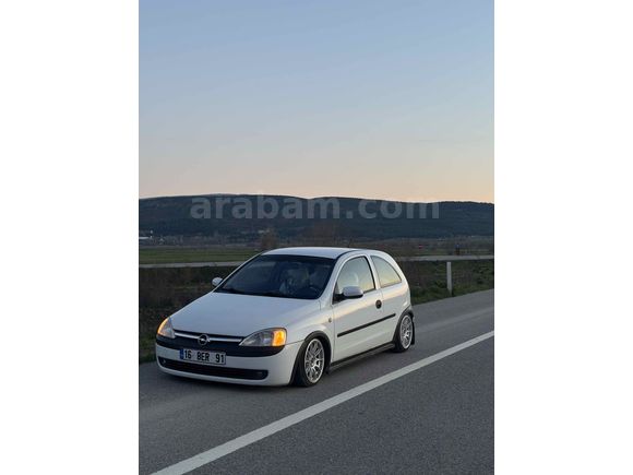Sahibinden Opel Corsa 1.4 Comfort 2001 Model  265.000 km Beyaz