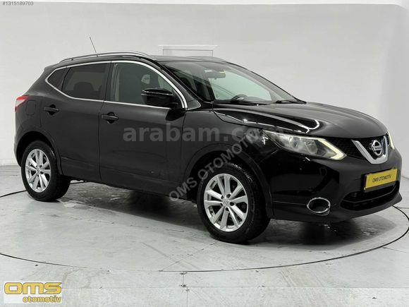 OMS OTOMOTİV'DEN 2017 QASHQAİ 1.5 DCİ SKYPACK CAM TAVAN %0 FAİZ