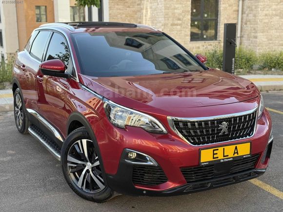 ELADAN 2020 PEUGEOT 3008 1.5 DİZEL OTOMATİK CAM TAVAN 97 KM FULL