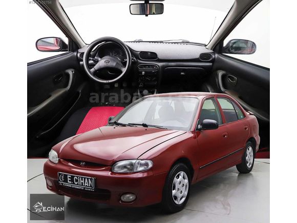 1998 HYUNDAI ACCENT 1.5 GLS KLİMALI K.KARTINA 12 TAKSİT+TAKAS