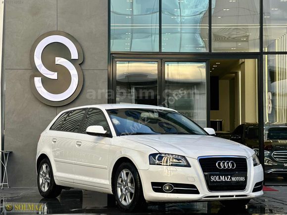 SOLMAZ MOTORS 2013 AUDİ A3 1.6TDI OTM. VİTES HATASIZ BOYASIZ
