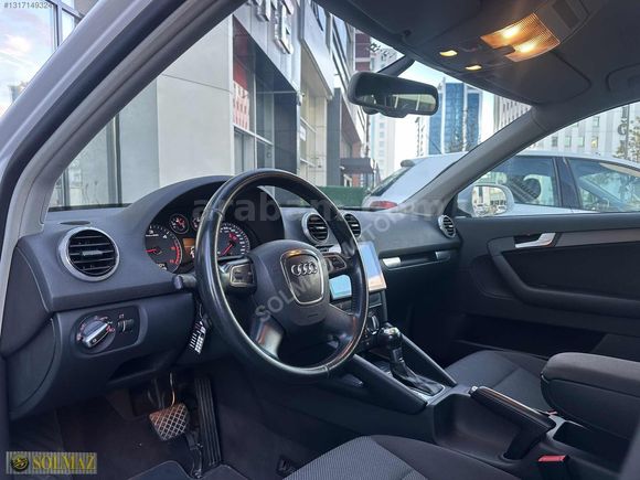 SOLMAZ MOTORS 2013 AUDİ A3 1.6TDI OTM. VİTES HATASIZ BOYASIZ