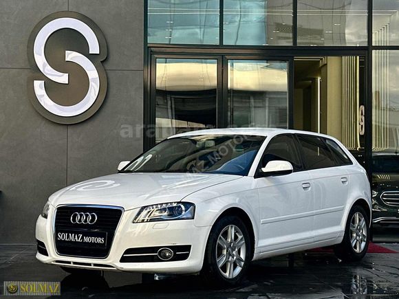 SOLMAZ MOTORS 2013 AUDİ A3 1.6TDI OTM. VİTES HATASIZ BOYASIZ