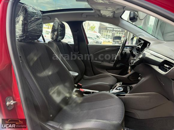 UÇAR'DAN..2021 OPEL CORSA ELEGANCE 1.2 T OTOMATİK CAM TAVANLI ..