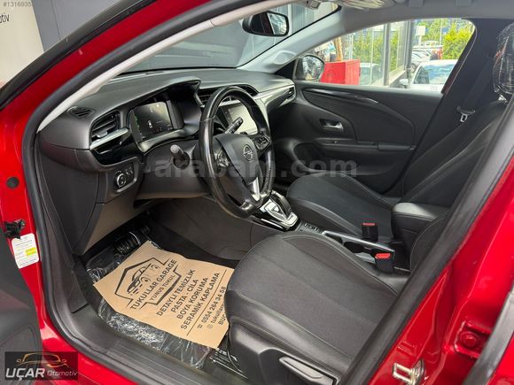 UÇAR'DAN..2021 OPEL CORSA ELEGANCE 1.2 T OTOMATİK CAM TAVANLI ..