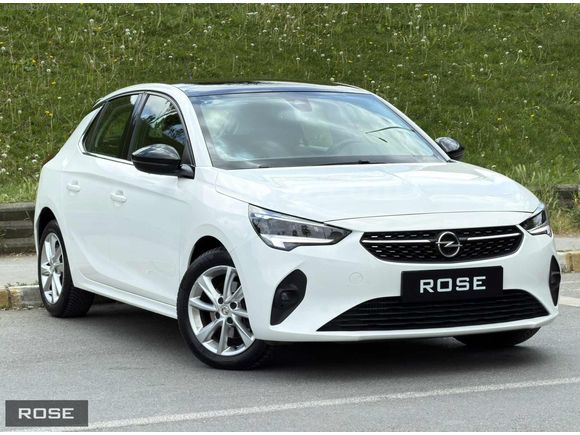 BOYASIZ 2021 OPEL CORSA 1.2 T ELEGANCE CAM TAVAN 49.400KM BEYAZ