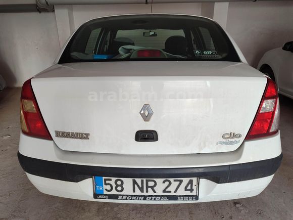 HATASIZ SAHİBİNDEN BEYAZ 123 KM 2006 KLİMALI CLİO SEDAN