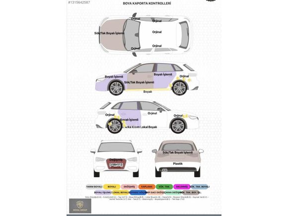 Bakımlı Opel Corsa Royal Group'tan