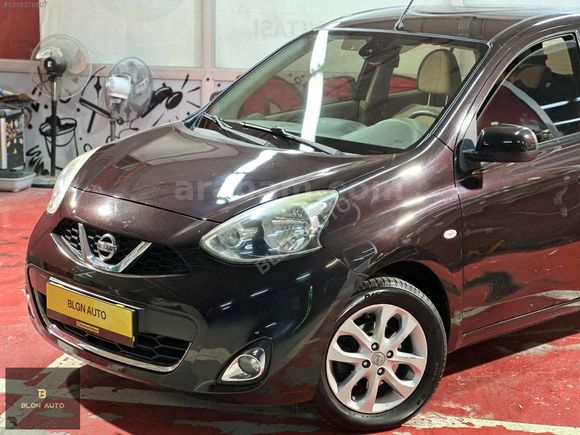 2014 NİSSAN MİCRA 1.2 MATCH CVT OTOMATİK 62 BİN KM DE MOR RENK