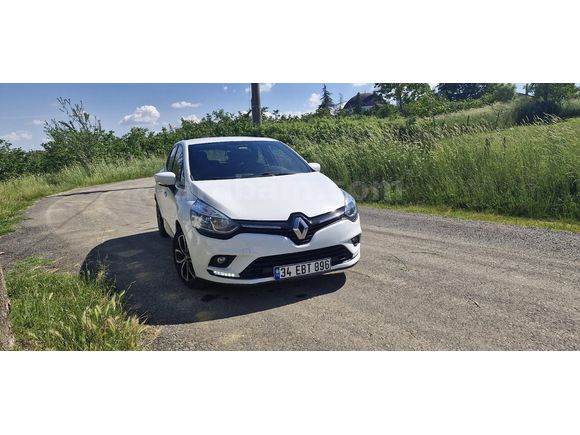 Doktordan  Renault Clio 1.5 dCi Touch 2018 Model  114.000 km Beyaz
