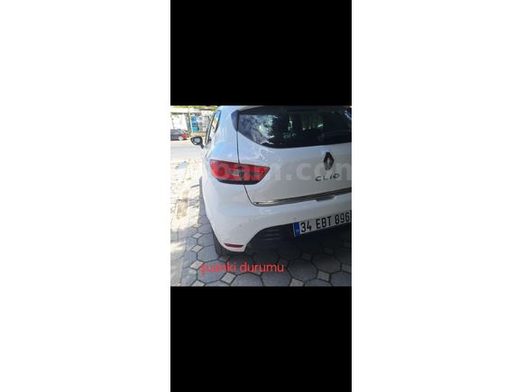Doktordan  Renault Clio 1.5 dCi Touch 2018 Model  114.000 km Beyaz