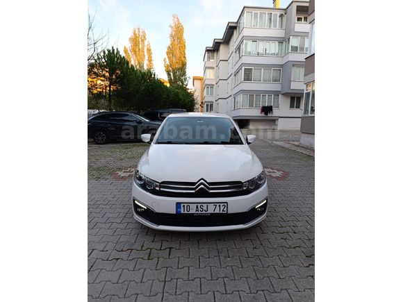 ACİL Sahibinden Citroen C-Elysée 1.5 BlueHDI 2021 Model  130000 km Beyaz