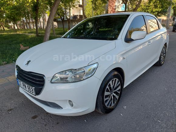 Pazarlıksız Tek Fiyat  Sahibinden Peugeot 301 1.6 HDi Active 2015 Model  212000 km de Beyaz