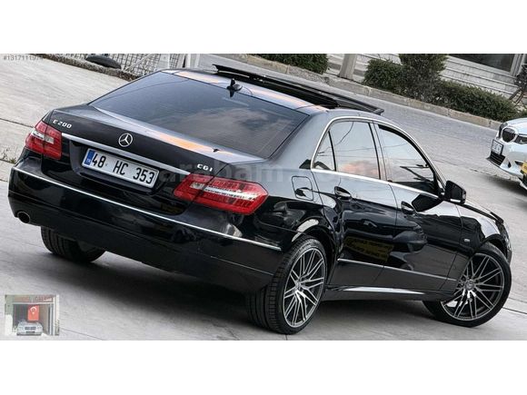 2011 MODEL HATASIZ BOYASIZ E200 CGI AVANTGARDE CAM TAVAN